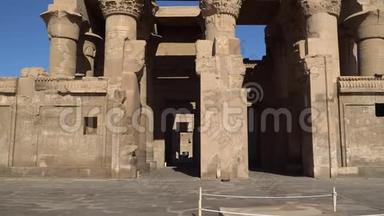 康姆波寺。 康姆博是埃及一个以康姆博庙而闻名的农业小镇。 埃及